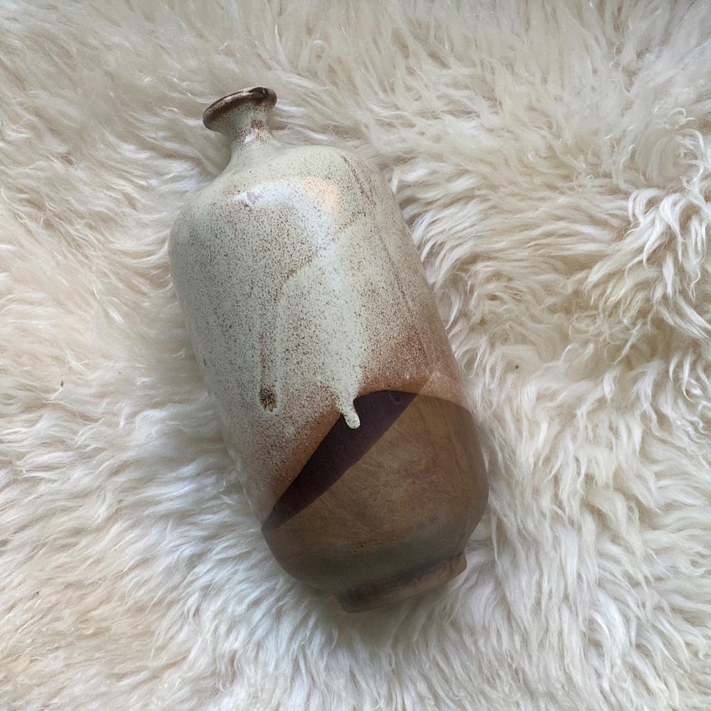 Ceramic Vase with Earthy Tones